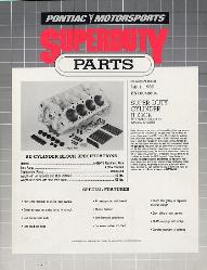 PONTIAC MOTORSPORTS SUPERDUTY PARTS PN10049804