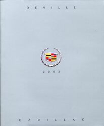 2002年 CADILLAC DeVille US本国版カタログ