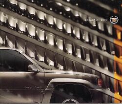 2000年 CADILLAC Escalade US本国版カタログ