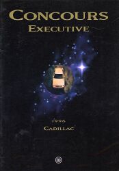 1996年 CADILLAC Concours EXECUTIVE、日本語版カタログ