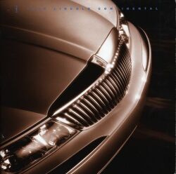 1999年 LINCOLN Continental US本国版カタログ