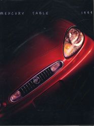 1999年 MERCURY Sable US本国版カタログ
