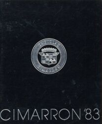 1983年 CADILLAC Cimarron US本国版カタログ