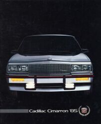 1985年 CADILLAC Cimarron US本国版カタログ