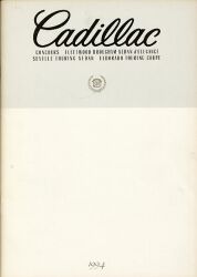 1994年 CADILLAC 総合 日本語版カタログ