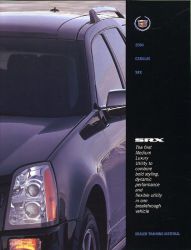 2004年 CADILLAC SRX US本国版 ディーラー向け資料