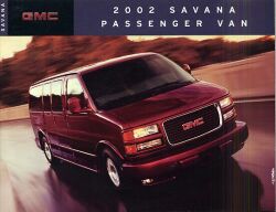 2002年 GMC Savana US本国版カタログ