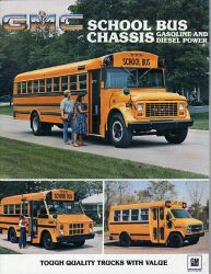 1983年 GMC 総合 SCHOOL BUS、US本国版カタログ