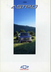 1999年 CHEVROLET Astro 日本語版カタログ
