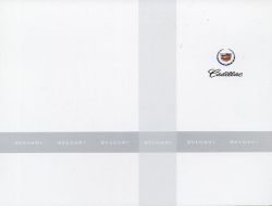 2003年 CADILLAC 総合 BVLGARI、US本国版カタログ