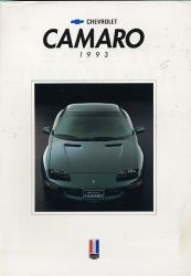 1993年 CHEVROLET Camaro 日本語版カタログ