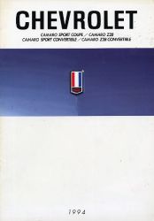 1994年 CHEVROLET Camaro 日本語版カタログ