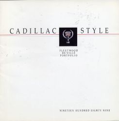 1989年 CADILLAC 総合 US本国版カタログ