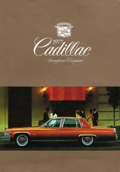 1977年 CADILLAC Brougham Elegance、日本語カタログ