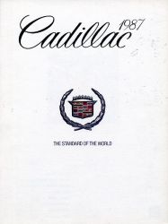1987年 CADILLAC Fleetwood 日本語版カタログ