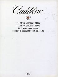 1992年 CADILLAC Fleetwood 日本語版カタログ