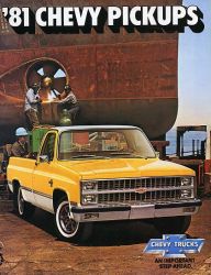 1981年 CHEVROLET C/K Pickup US本国版カタログ