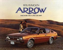 1976年 PLYMOUTH Arrow US版カタログ