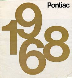 1968年 PONTIAC 総合 US本国版カタログ