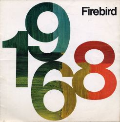 1968年 PONTIAC Firebird US本国版カタログ