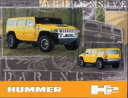 2000年 HUMMER H2 Concept Car、US本国版カタログ
