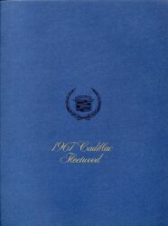 1967年 CADILLAC Fleetwood US本国版カタログ