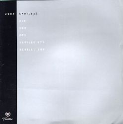 2004年 CADILLAC 総合 日本語版カタログ