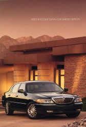 2003年 LINCOLN Town Car Limited Edition、US本国版カタログ