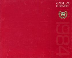 1984年 CADILLAC Eldorado US本国版カタログ