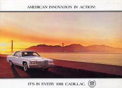 1981年 CADILLAC 総合 US本国版カタログ