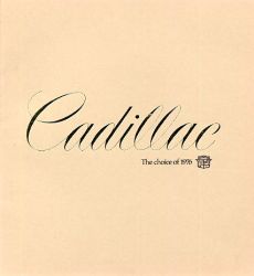 1976年 CADILLAC 総合 US本国版カタログ