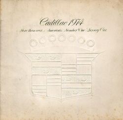 1974年 CADILLAC 総合 US本国版カタログ