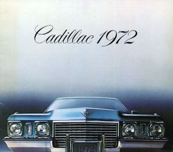1972年 CADILLAC 総合 カナダ版カタログ