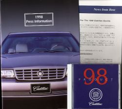 1998年 CADILLAC 総合 東京モータショー、プレスキット、日本語版