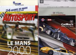 2000年 CADILLAC 総合 ル・マン24時間、プレスキット、英語版