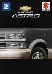 2004年 CHEVROLET Astro 日本語版カタログ