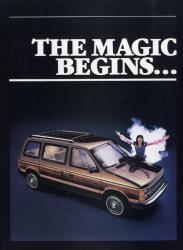 1984年 PLYMOUTH Voyager US本国版カタログ