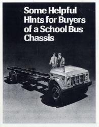1979年 GMC Trucks School Bus Chassis 英語版カタログ