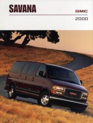 2000年 GMC Savana 英語版カタログ