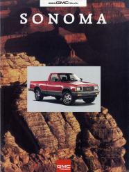 1993年 GMC Sonoma 英語版カタログ