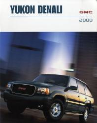 2000年 GMC Yukon Denali 英語版カタログ