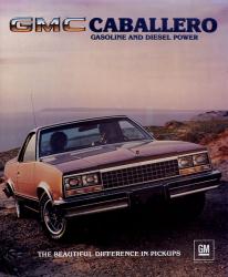 1983年 GMC Caballero 英語版カタログ