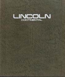 1997年 LINCOLN Continental 日本語版カタログ