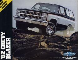 1982年 CHEVROLET Blazer 英語版カタログ