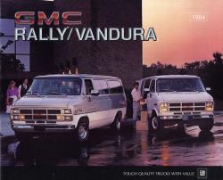 1984年 GMC Vans RALLY/VANDURA、US版カタログ