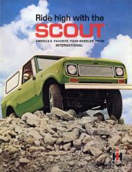 1970年 INTERNATIONAL Scout US本国版カタログ