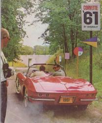 1961年 CHEVROLET Corvette US版カタログ