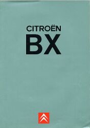 1992年 CITROEN BX 16VALVE, GTi, TZi, TZi BREAK、日本語版カタログ