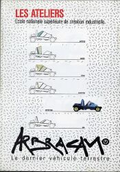 1987年 LES ATELIERS Arbracam 本国版カタログ