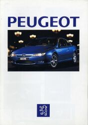 1998年 PEUGEOT 総合 日本語版カタログ